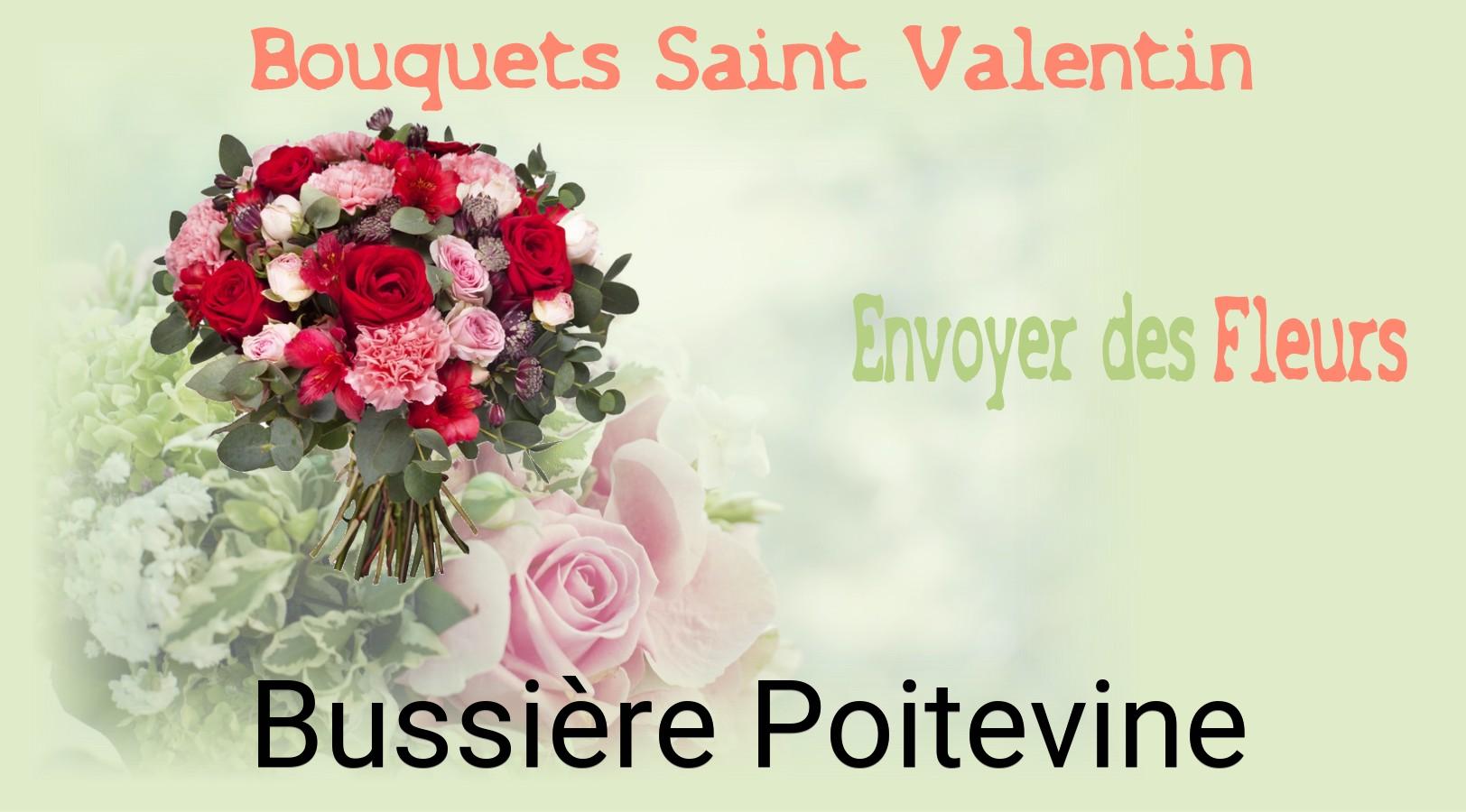 Roses de Saint-Valentin livrées à Bussière-Poitevine